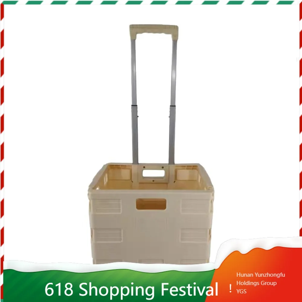 Compact Foldable Shopping Trolley 2-wheel Portable Luggage Cart For Household Outdoor Use
Compact Foldable Shopping Trolley 2-wheel Portable Luggage Cart For Household Outdoor Use