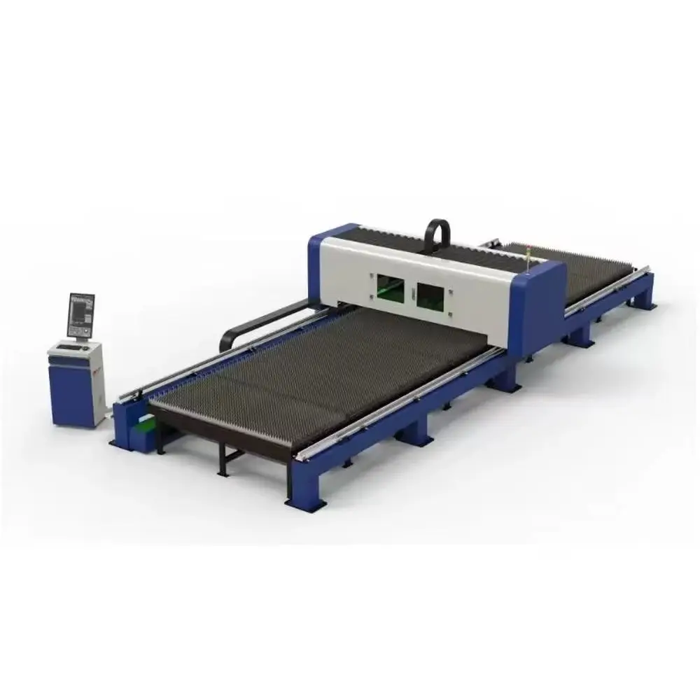 14000W Portable Gantry Fiber Laser Cutting Machine No Need Dust Cover on Rail Support Outdoor Work,any Kind of Worksite Fuji
14000W Portable Gantry Fiber Laser Cutting Machine No Need Dust Cover on Rail Support Outdoor Work,any Kind of Worksite Fuji