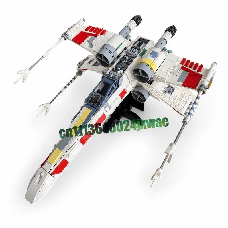 2220PCS X-Wing Fighter Building Blocks Sci-Fi Spaceship Model DIY Assembly Creative Toy Collection Display Puzzle Popular Gifts
2220PCS X-Wing Fighter Building Blocks Sci-Fi Spaceship Model DIY Assembly Creative Toy Collection Display Puzzle Popular Gifts
