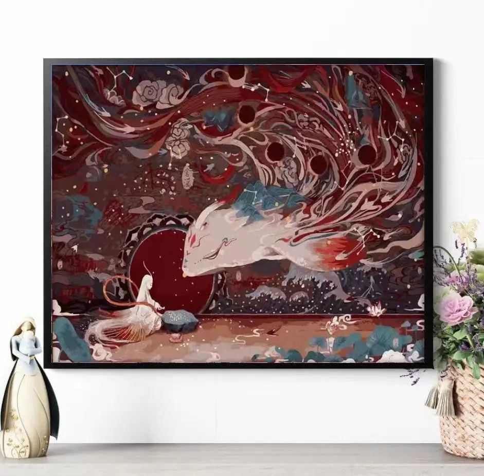 4903081Digital oil painting living room decorative painting sofa background wall hanging painting
4903081Digital oil painting living room decorative painting sofa background wall hanging painting