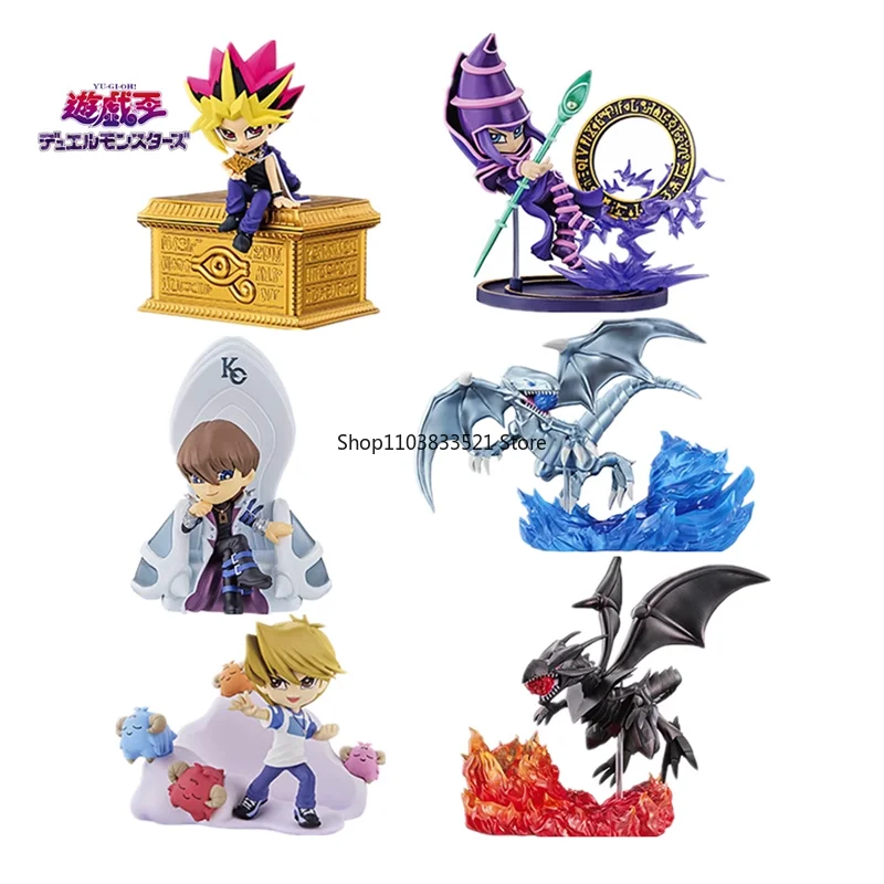 Original Yu-Gi-Oh! Black Magician Seto Kaiba Blue-Eyes White Dragon Red-Eyes Black Dragon Figure Model Desktop Collection Gift
Original Yu-Gi-Oh! Black Magician Seto Kaiba Blue-Eyes White Dragon Red-Eyes Black Dragon Figure Model Desktop Collection Gift