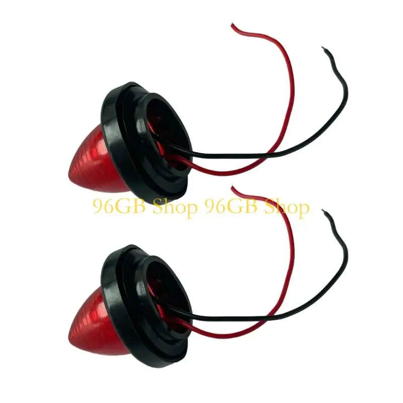 96GB Dustproof 6 LED Round Turn Light Tail Lamp Waterproof Design Standard Application For Cars Trucks RVs Buses 2pcs
96GB Dustproof 6 LED Round Turn Light Tail Lamp Waterproof Design Standard Application For Cars Trucks RVs Buses 2pcs