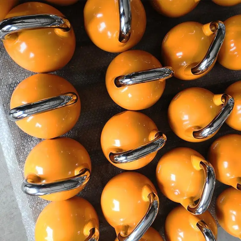 China Competition Kettlebell with Stainless Steel Handle Cast Steel Gym Fitness Kettlebell
China Competition Kettlebell with Stainless Steel Handle Cast Steel Gym Fitness Kettlebell
