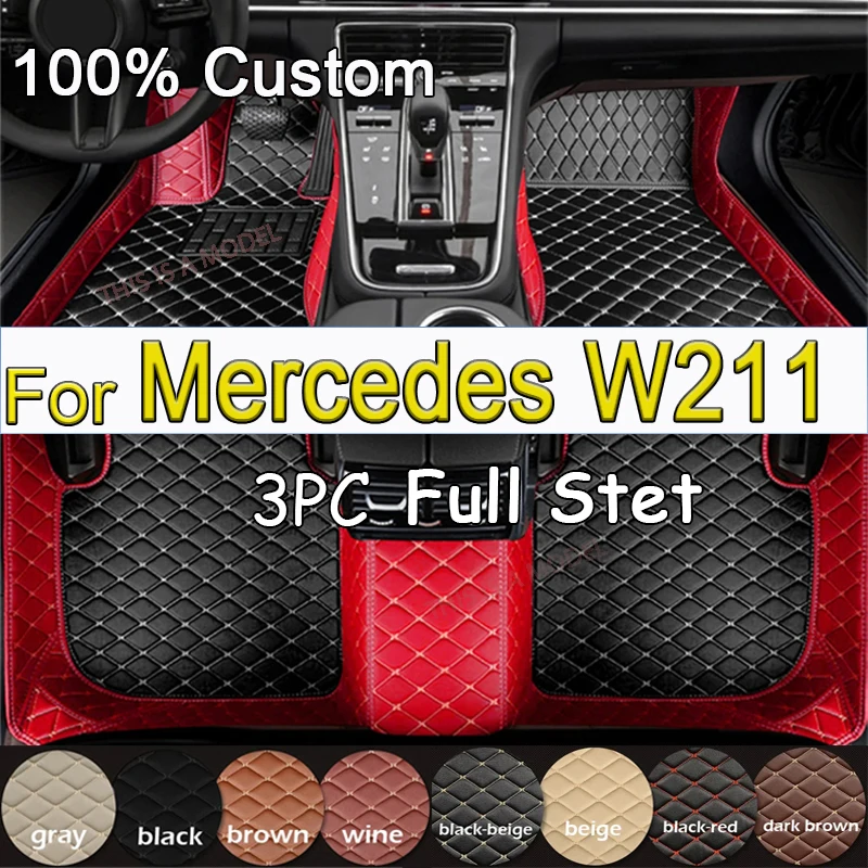 Car Floor Mats For Mercedes W211 2005-2009 DropShipping Center Auto Interior Accessories 100% Fit Leather Carpets Rugs Foot Pads
Car Floor Mats For Mercedes W211 2005-2009 DropShipping Center Auto Interior Accessories 100% Fit Leather Carpets Rugs Foot Pads
