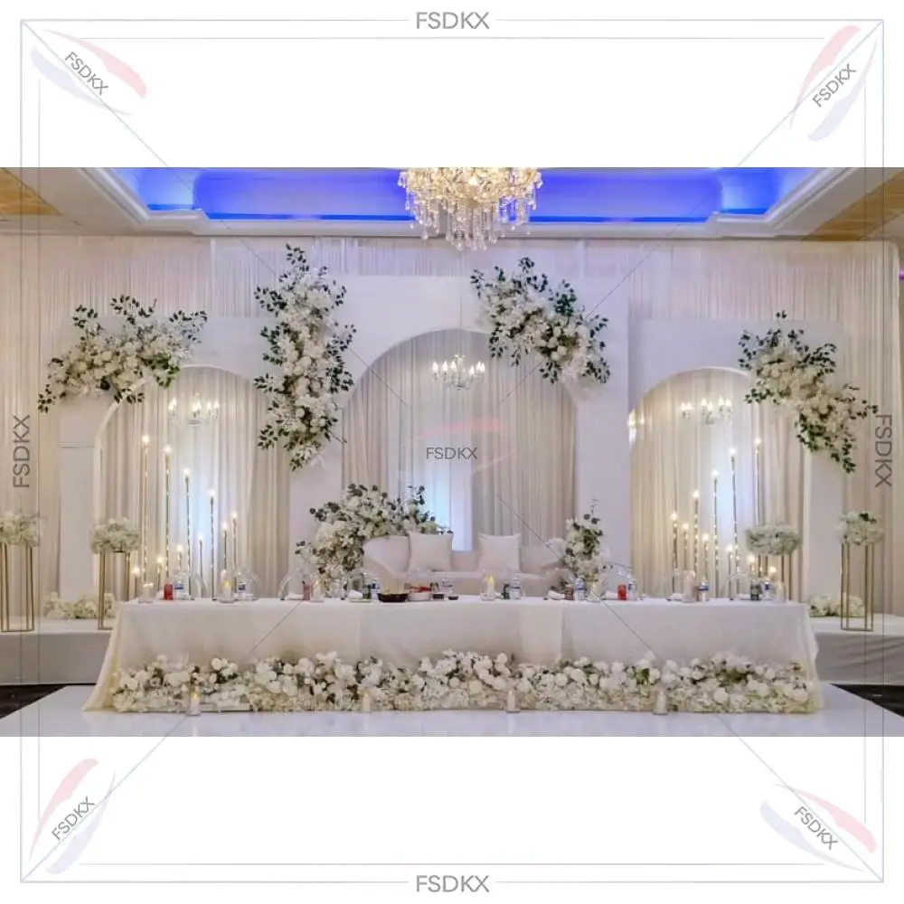 FSDKX White Pvc Wedding Arch Backdrop Display PVC Decoration Backdrop Arch Set for Wedding Party Event
FSDKX White Pvc Wedding Arch Backdrop Display PVC Decoration Backdrop Arch Set for Wedding Party Event