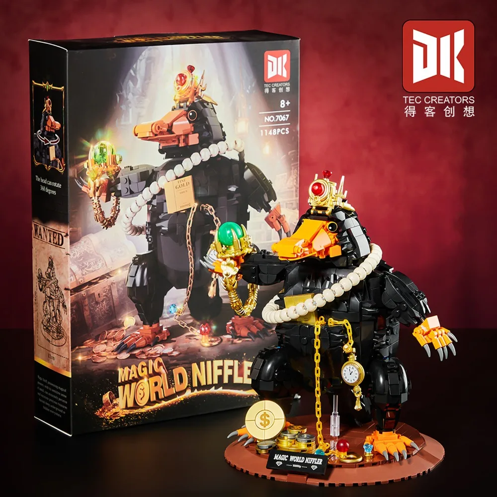 1148pcs DK7067 MOC Creativity Animal Magic Niffler Building Blocks Bricks Assembling Model Toys for Boys Birthday Gift Set
1148pcs DK7067 MOC Creativity Animal Magic Niffler Building Blocks Bricks Assembling Model Toys for Boys Birthday Gift Set