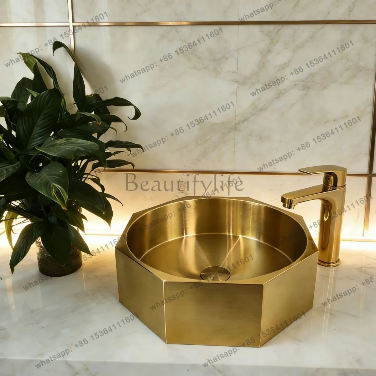 Shopping mall wash basin, polygonal stainless steel countertop basin
Shopping mall wash basin, polygonal stainless steel countertop basin