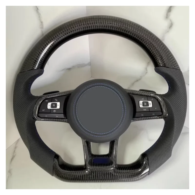 Suitable for Volkswagen VW MK7 GTI MK6 R Golf 7 CC R Modification Genuine Carbon Fiber Leather Car Steering Wheel
Suitable for Volkswagen VW MK7 GTI MK6 R Golf 7 CC R Modification Genuine Carbon Fiber Leather Car Steering Wheel
