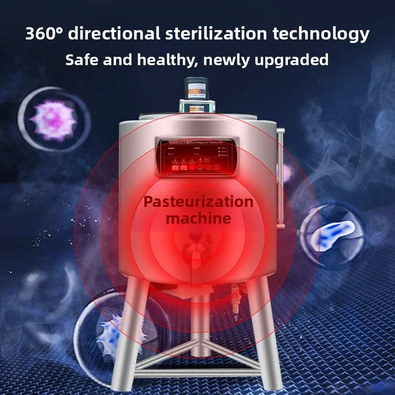 Small Commercial Pasteurizer Machine – Batch Pasteurization Tank for Fresh Milk & Goat Milk, Mini Pasteurizing Equipment
Small Commercial Pasteurizer Machine – Batch Pasteurization Tank for Fresh Milk & Goat Milk, Mini Pasteurizing Equipment