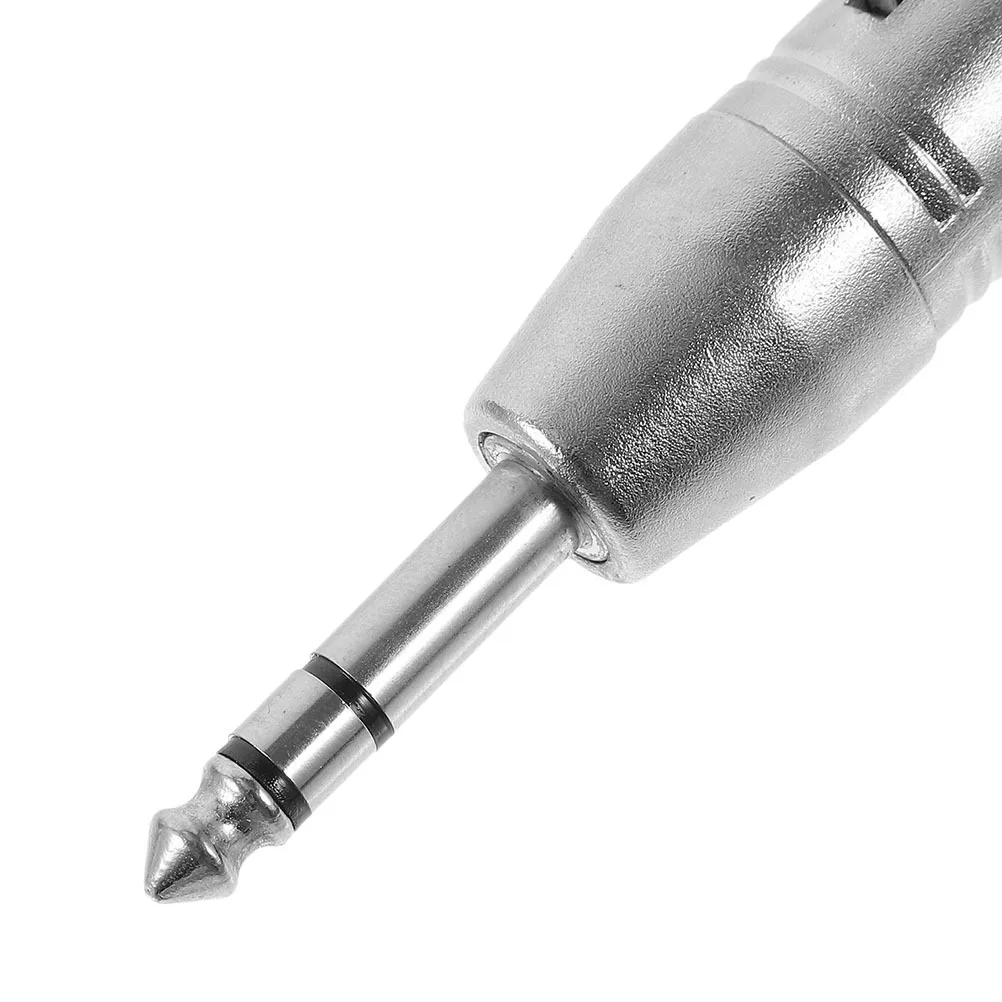 3pcs 6.35Mm Xlr Adapter Male To Female Stereo Headphone Jack Trs To Xlr Connector Durable Audio Converter For Stage Recording 
3pcs 6.35Mm Xlr Adapter Male To Female Stereo Headphone Jack Trs To Xlr Connector Durable Audio Converter For Stage Recording