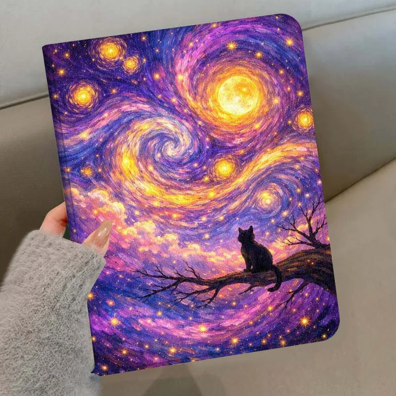 Cartoon Starry Sky Cat For Samsung Galaxy Tab S11 S10 S9 S8 S7 S6 A9 A8 A11 Lite FE Plus Pen Tray Tablet Case Soft
Cartoon Starry Sky Cat For Samsung Galaxy Tab S11 S10 S9 S8 S7 S6 A9 A8 A11 Lite FE Plus Pen Tray Tablet Case Soft