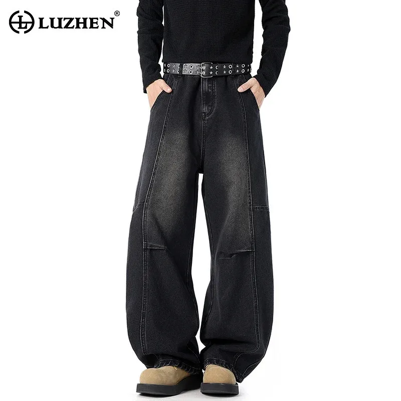 LUZHEN модные прямые джинсовые брюки с градиентом для мужчин, новинка 2025 года, оригинальные свободные широкие джинсы высокого качества, мужская одежда JY4360
LUZHEN модные прямые джинсовые брюки с градиентом для мужчин, новинка 2025 года, оригинальные свободные широкие джинсы высокого качества, мужская одежда JY4360