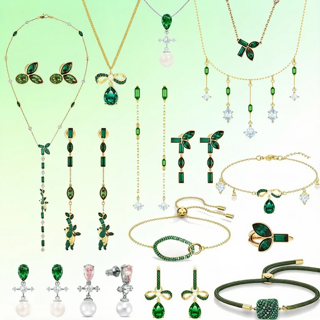 2026 Green Bamboo High Quality Jewelry Sets Charms Party Gift Necklace Earrings Bracelets Rings for Women Wholesale Available
2026 Green Bamboo High Quality Jewelry Sets Charms Party Gift Necklace Earrings Bracelets Rings for Women Wholesale Available
