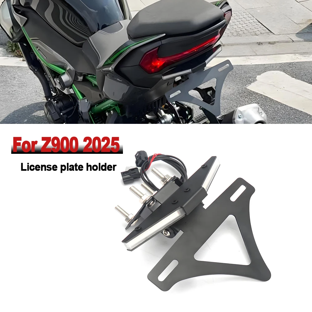 FOR KAWASAKI Z900 z900 Z 900 2025 New Motorcycle License Plate Holder Rear Short Tail Fender Eliminator Bracket kit
FOR KAWASAKI Z900 z900 Z 900 2025 New Motorcycle License Plate Holder Rear Short Tail Fender Eliminator Bracket kit