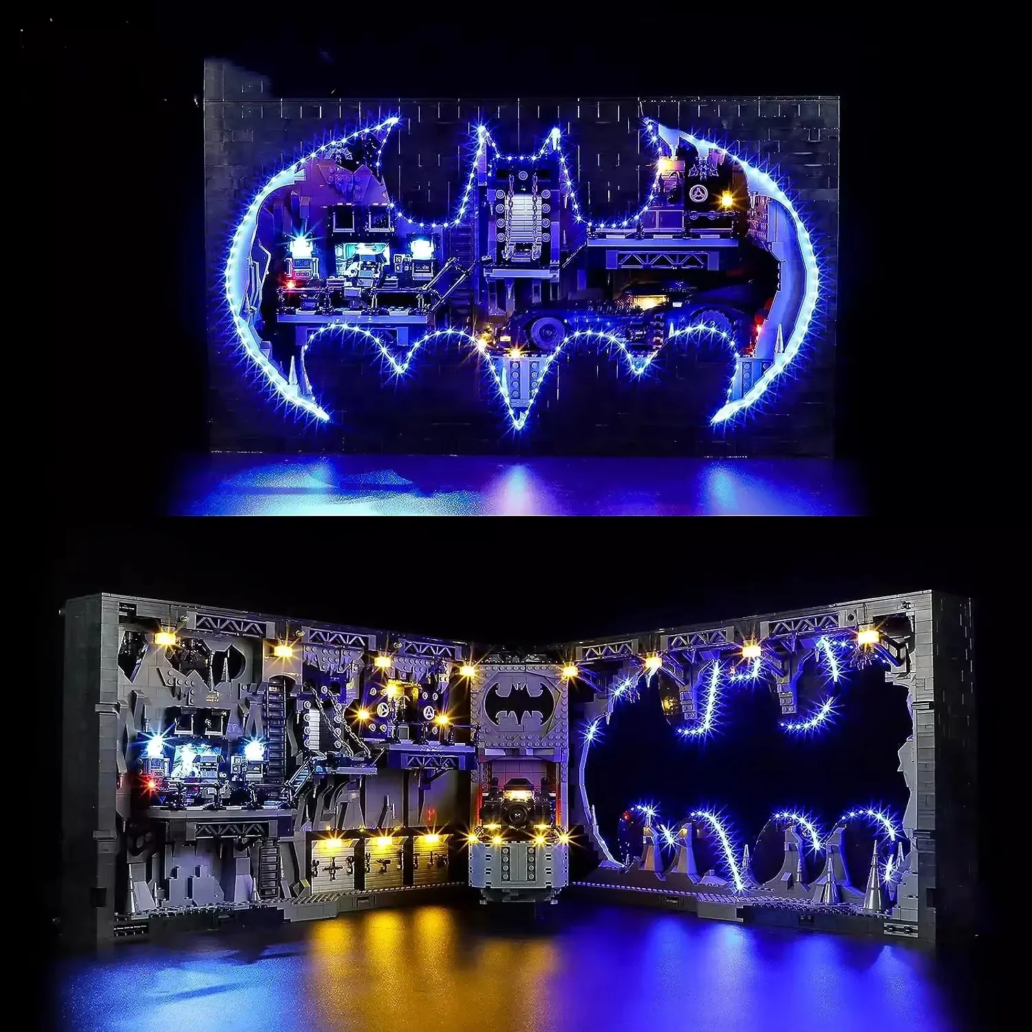 (Блоки в комплект не входят) Светодиодные фонари 5 В для 76252 Batcave Shadow Box Декоративная лампа освещает свои строительные блоки с батарейным блоком
(Блоки в комплект не входят) Светодиодные фонари 5 В для 76252 Batcave Shadow Box Декоративная лампа освещает свои строительные блоки с батарейным блоком
