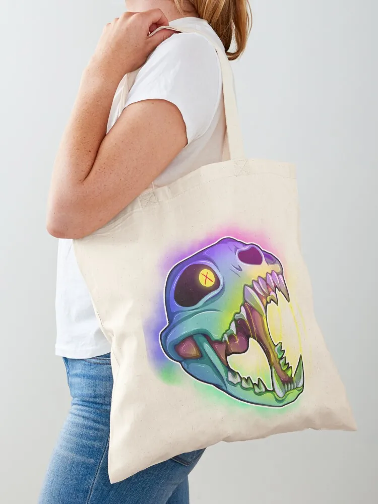 Neon cat skull Tote Bag reusable shopping bags great bag shopper bag women shoping
Neon cat skull Tote Bag reusable shopping bags great bag shopper bag women shoping
