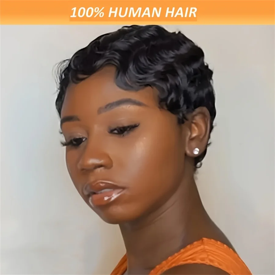 machine made remy hair for women daily use short finger wave pixie cut human hair wig 4inch natural black color 150% density
machine made remy hair for women daily use short finger wave pixie cut human hair wig 4inch natural black color 150% density