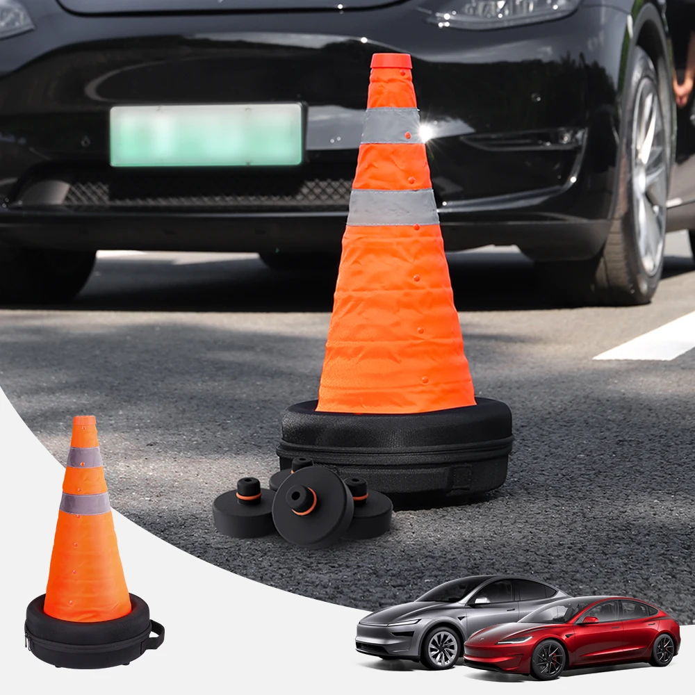 YZ For Tesla all Model 3/Y Juniper 2021-2025 Foldable Traffic Reflective Safety Cone with Lifting Jack Multi Purpose Accessories
YZ For Tesla all Model 3/Y Juniper 2021-2025 Foldable Traffic Reflective Safety Cone with Lifting Jack Multi Purpose Accessories