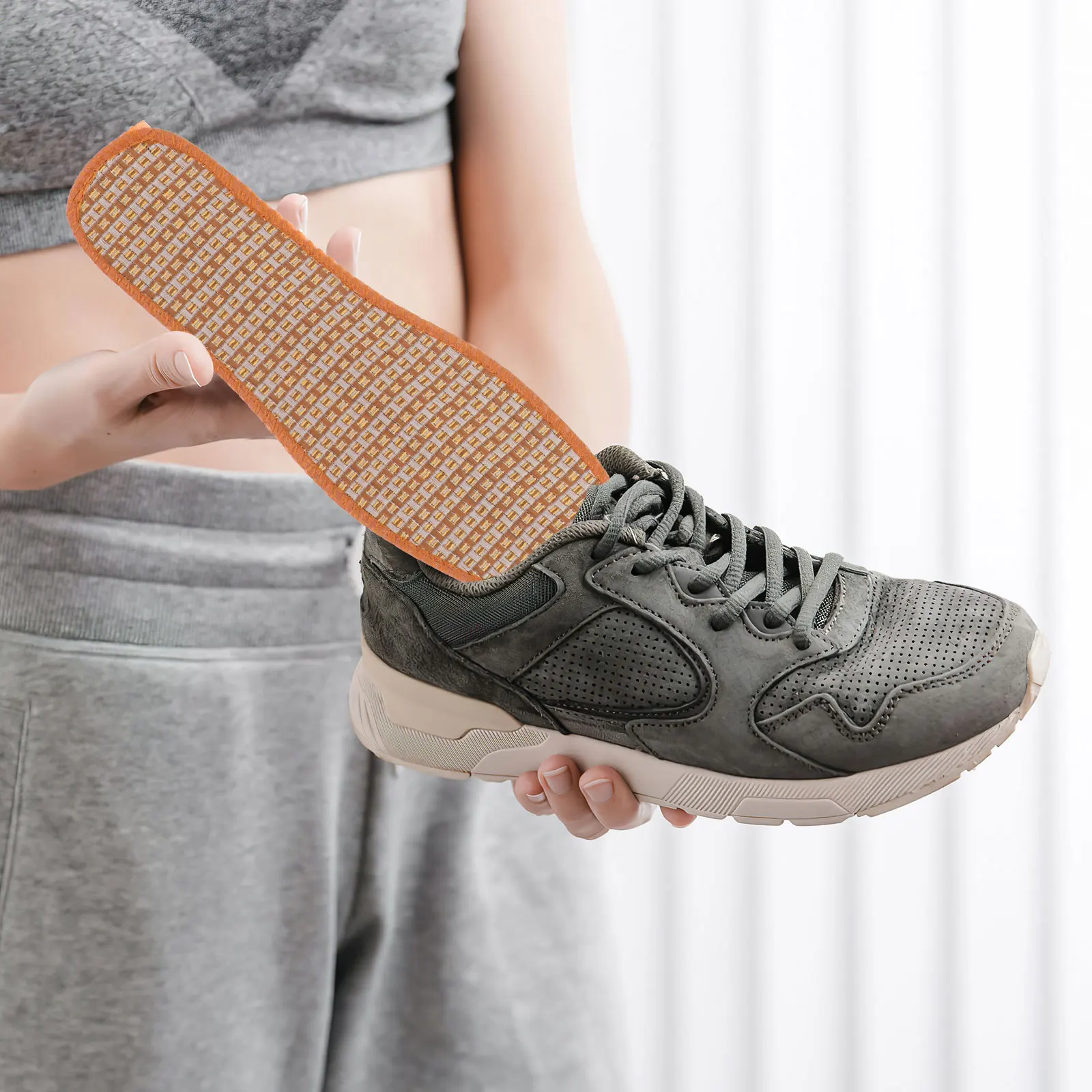 4 Pairs Charcoal Shoe Deodorizer Insoles Replaceable Breathable Inserts Thin Sole Insoles For Women Bamboo Charcoal Deodorant
4 Pairs Charcoal Shoe Deodorizer Insoles Replaceable Breathable Inserts Thin Sole Insoles For Women Bamboo Charcoal Deodorant