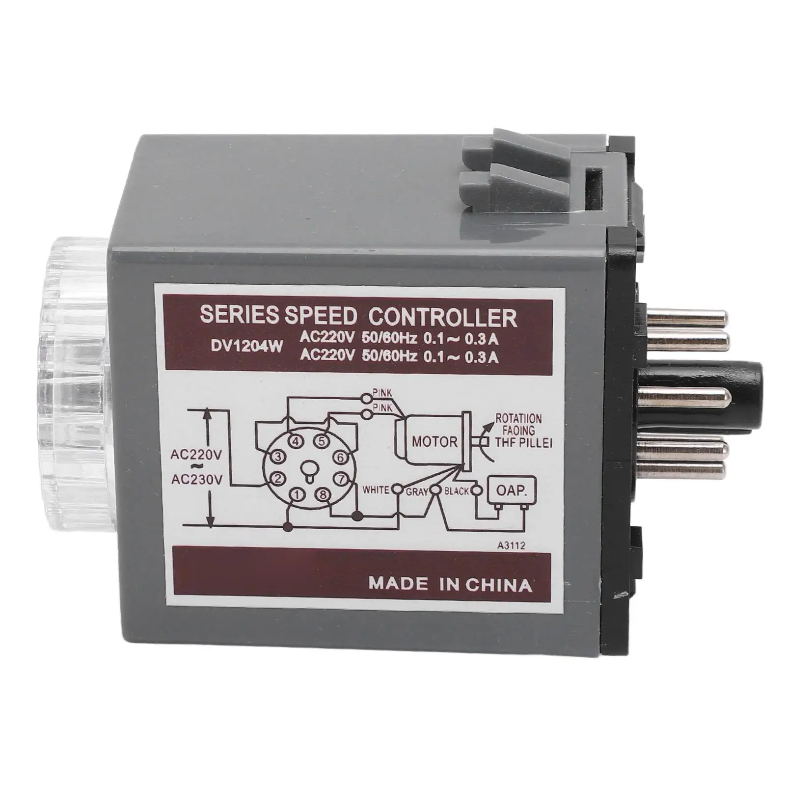 DV1204W AC Motor Controller - Regulate for Elevators & for conveying Equipment, 220V AC
DV1204W AC Motor Controller - Regulate for Elevators & for conveying Equipment, 220V AC