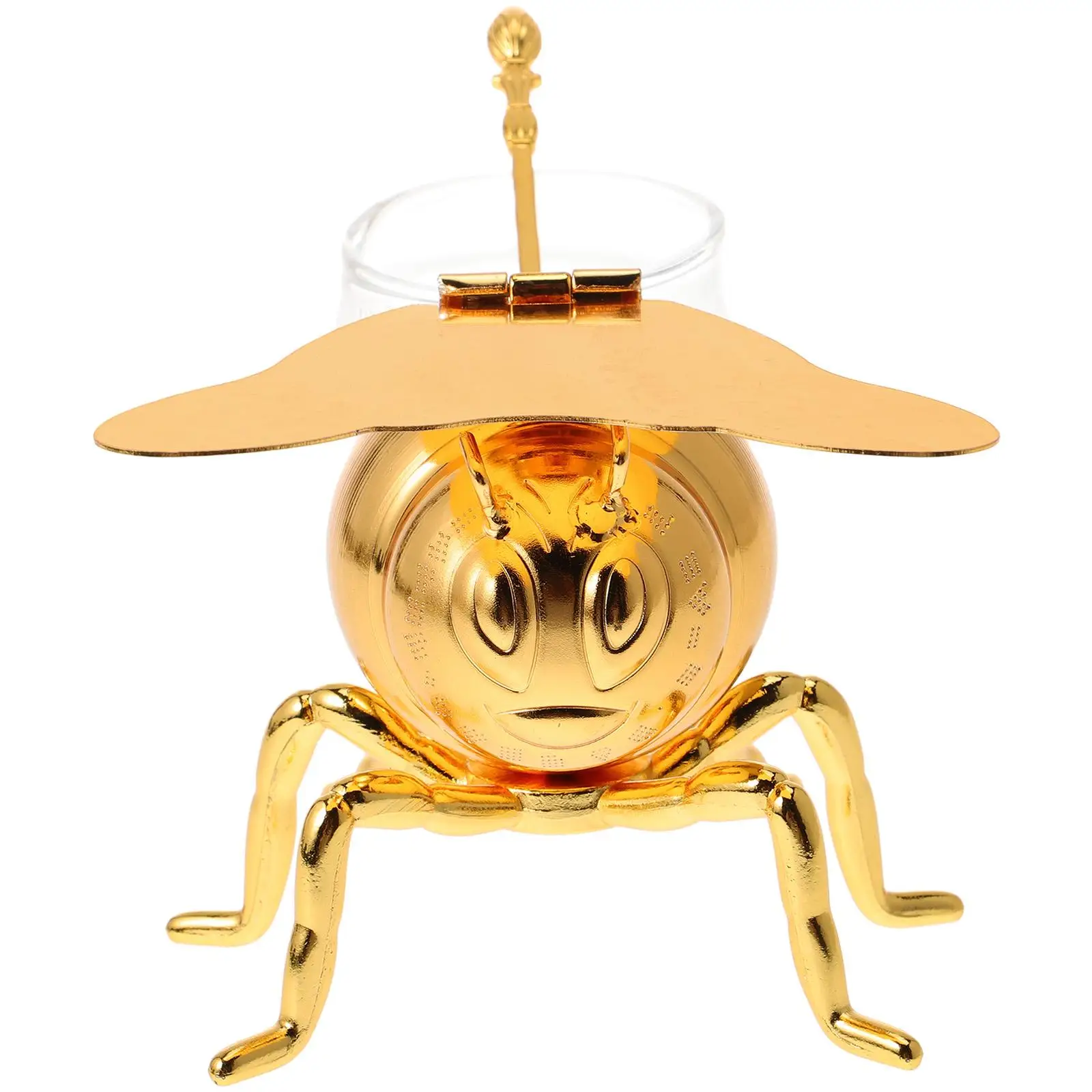 Sugar Cup Salt Shaker Bee Shaped  Decor Round Glass Spice Restaurant Sauce Containers Storage
Sugar Cup Salt Shaker Bee Shaped  Decor Round Glass Spice Restaurant Sauce Containers Storage