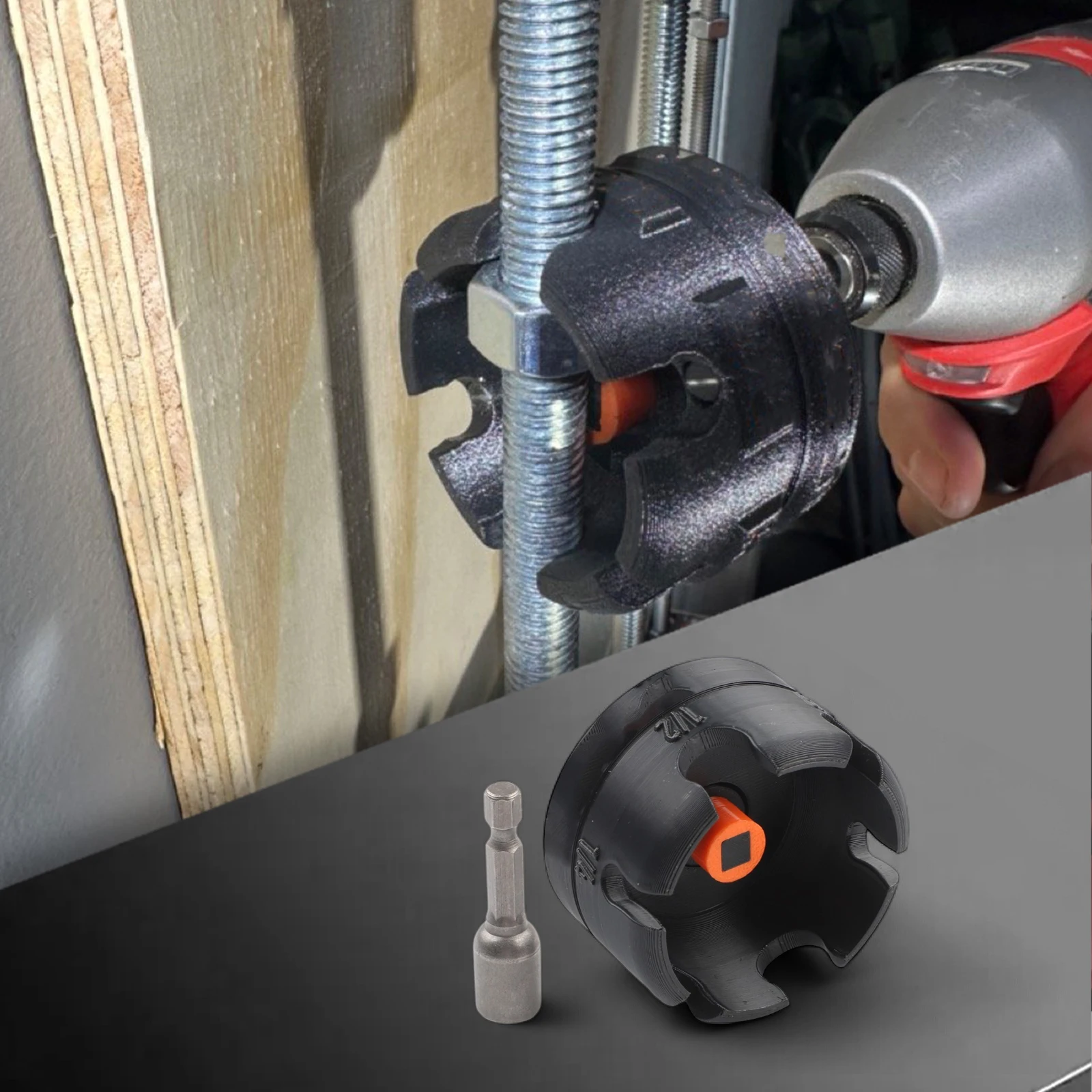 Job Site Productivity Nut Zipper Drill Attachment Nut Installation Drill Attachment Fastening Tool Impact-Resistant Shell
Job Site Productivity Nut Zipper Drill Attachment Nut Installation Drill Attachment Fastening Tool Impact-Resistant Shell