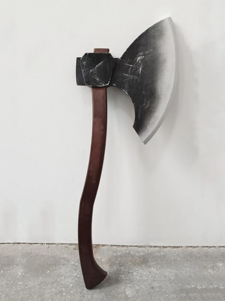Wooden Axe Extra-large Size Outdoor Portable Fake Axe Safety Protection Creative Make Old Light Weight Outdoor Hand Tools
Wooden Axe Extra-large Size Outdoor Portable Fake Axe Safety Protection Creative Make Old Light Weight Outdoor Hand Tools