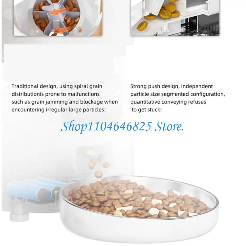 Auto Cats Dog Bowl with Camera Leak Resistant Detachable Dish Feeder Dish Time Saving Design
Auto Cats Dog Bowl with Camera Leak Resistant Detachable Dish Feeder Dish Time Saving Design