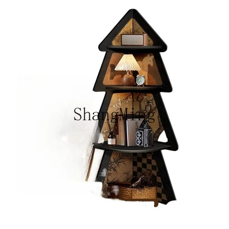 ZYH medieval style living room rack corner space utilization layered rack floor corner storage cabinet
ZYH medieval style living room rack corner space utilization layered rack floor corner storage cabinet