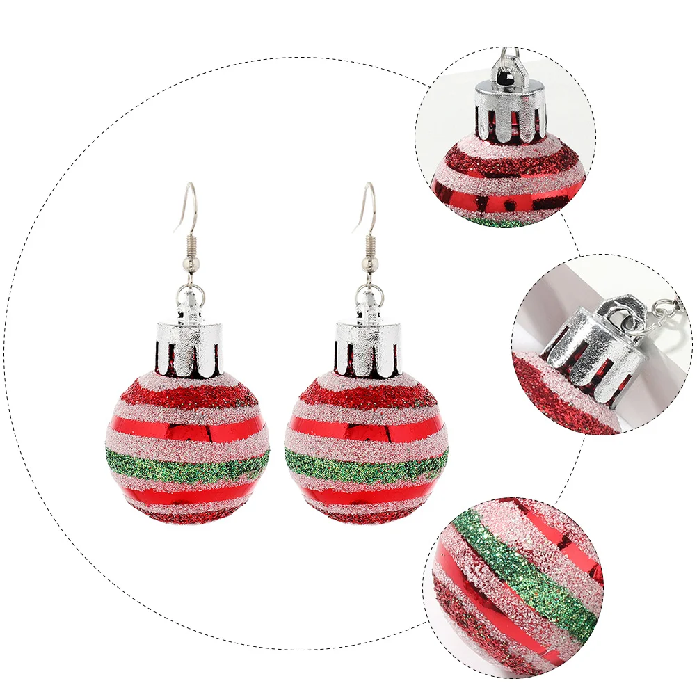 1Pair Christmas Ball Earrings Lightweight Not Easy to Deform Ideal Gift for Her Christmas Ear Drop Fashion Earrings
1Pair Christmas Ball Earrings Lightweight Not Easy to Deform Ideal Gift for Her Christmas Ear Drop Fashion Earrings