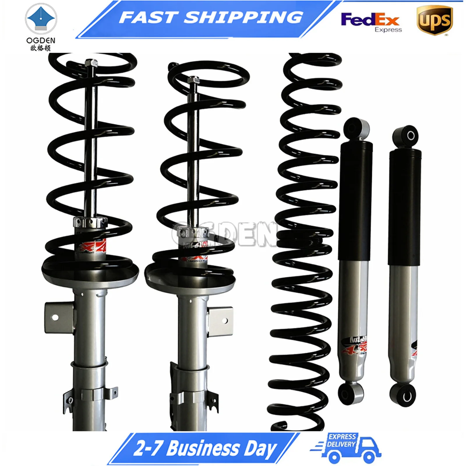 OGDEN 2-inch Lift Suspension Kit with Shocks for Suzuki Grand Vitara
OGDEN 2-inch Lift Suspension Kit with Shocks for Suzuki Grand Vitara