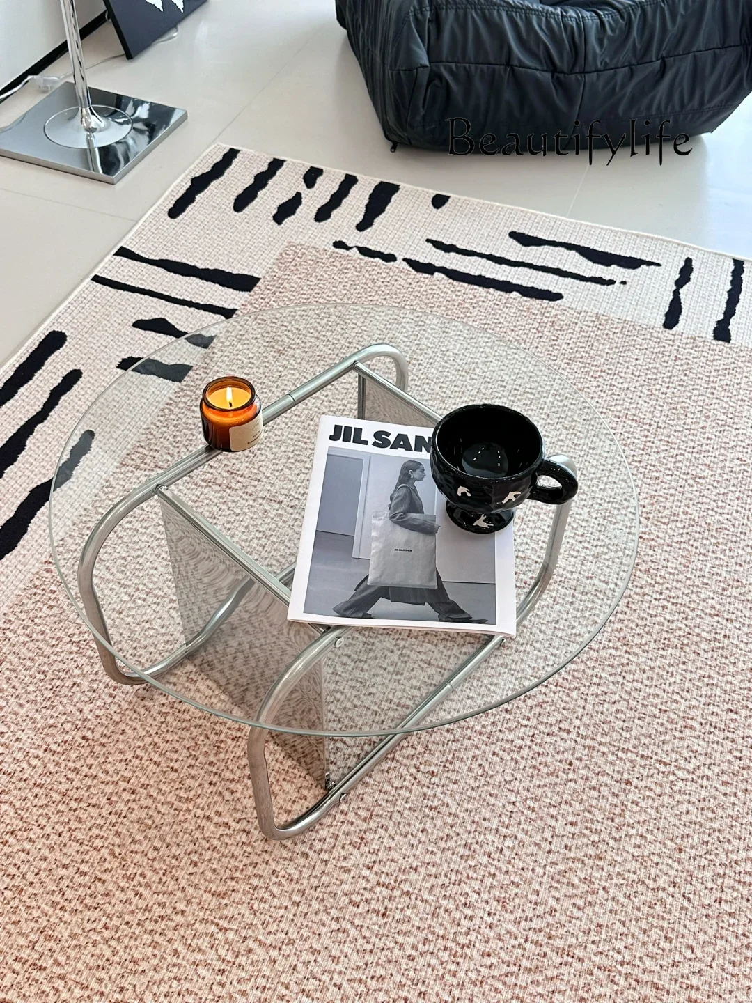 Vv Medieval Stainless Steel Round Coffee Table Tempered Glass Edge Table Light Luxury I Small Apartment Coffee Table
Vv Medieval Stainless Steel Round Coffee Table Tempered Glass Edge Table Light Luxury I Small Apartment Coffee Table