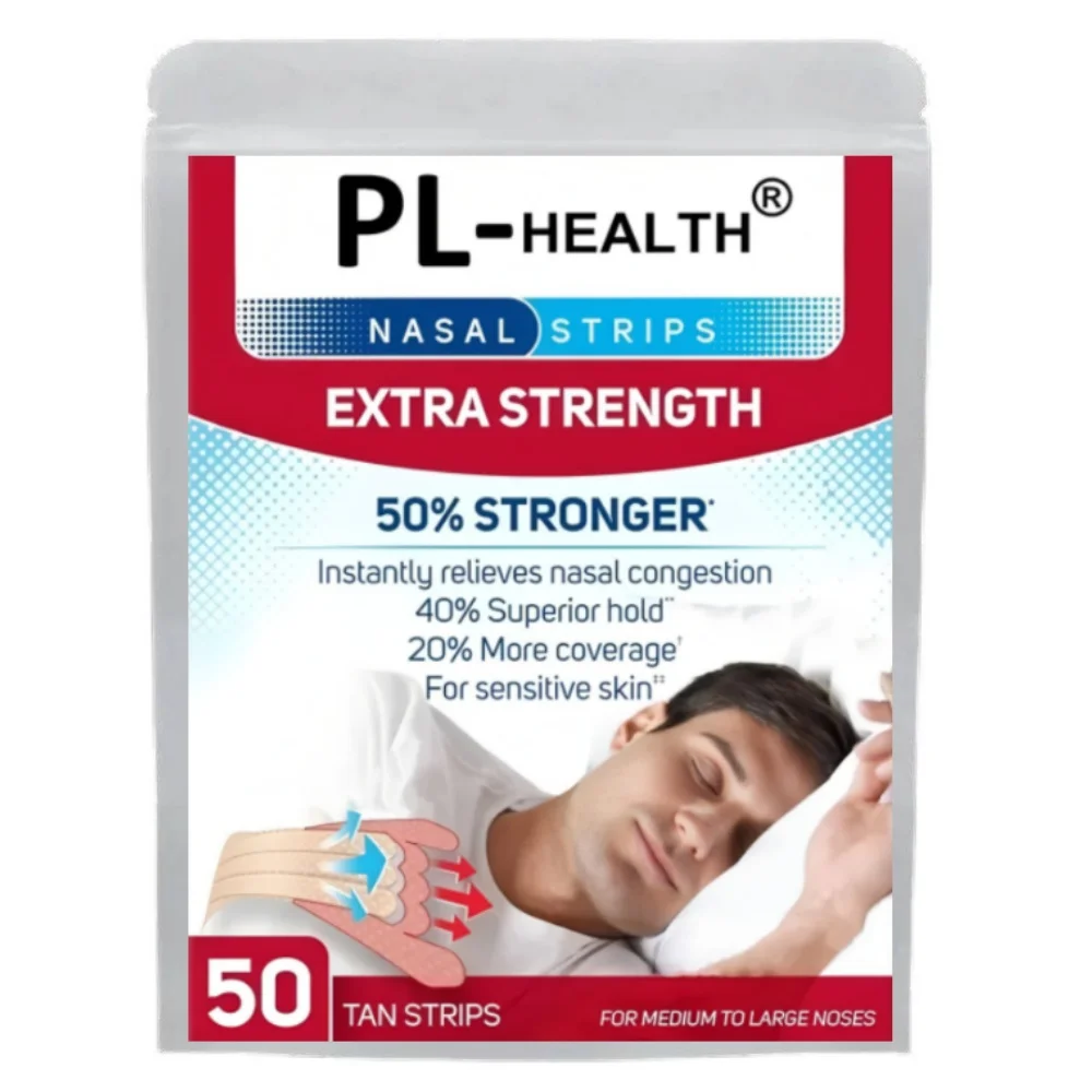 50 Strips Extra Strength Nasal Strips To Improve Sleep, Reduce Snoring, & Relieve Nasal Congestion Due To Colds & Allergies
50 Strips Extra Strength Nasal Strips To Improve Sleep, Reduce Snoring, & Relieve Nasal Congestion Due To Colds & Allergies