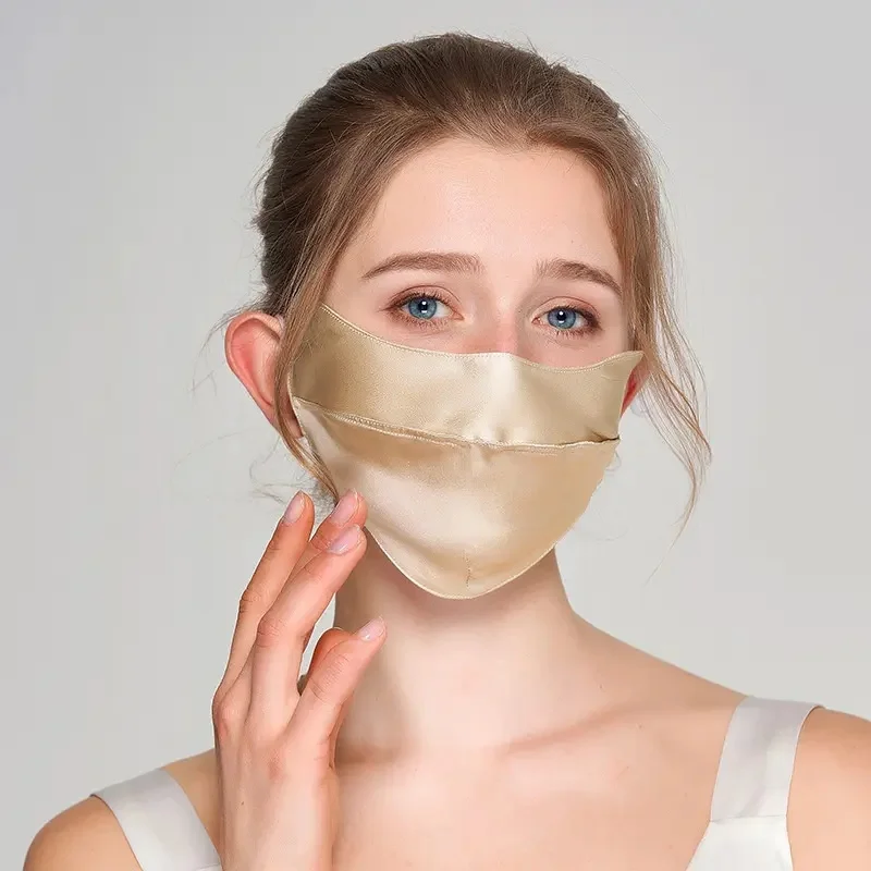 Wholesale 100% Mulberry Silk Face Mask for Women 19MM Hyaluronic Acid Mask UPF 50+ Sun Protection Mask
Wholesale 100% Mulberry Silk Face Mask for Women 19MM Hyaluronic Acid Mask UPF 50+ Sun Protection Mask