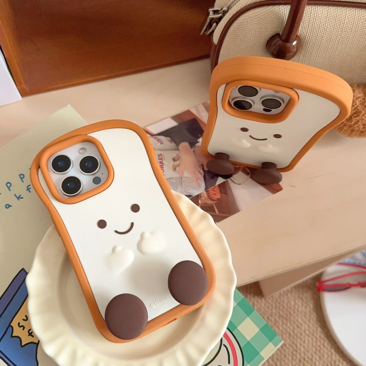 New 3D Cute Cartoon Toast Bread Soft Silicone Phone Case For iPhone 12 13 14, 15 16 pro Max Shockproof Back Cover Shell Protect
New 3D Cute Cartoon Toast Bread Soft Silicone Phone Case For iPhone 12 13 14, 15 16 pro Max Shockproof Back Cover Shell Protect