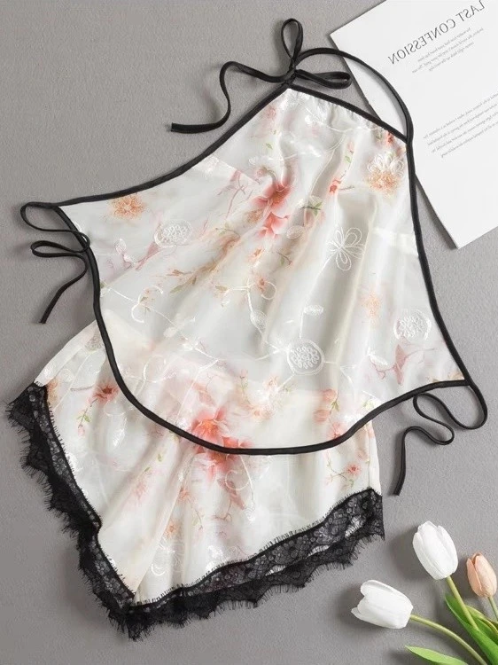 Summer New Ice Silk Backless Nightgown Women's plus Size 300 Pounds Sexy Strap Thin Set Home Clothes Underwear Nightgown
Summer New Ice Silk Backless Nightgown Women's plus Size 300 Pounds Sexy Strap Thin Set Home Clothes Underwear Nightgown