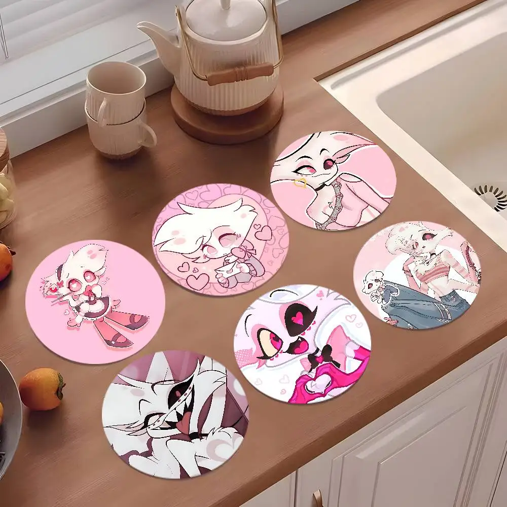 Cute A-angeldustS Kawaii Coasters 10cm Round Wooden Suitable For Drinks Tea Coffee Home Gift Choice Holidays
Cute A-angeldustS Kawaii Coasters 10cm Round Wooden Suitable For Drinks Tea Coffee Home Gift Choice Holidays