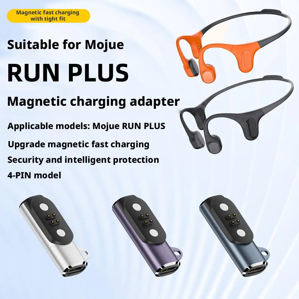 For Mojawa Magnetic Charging Adapter For MOJO2 Headphones N52 Strong Magnet Type-C Fast Charging 2-PIN Adapter W7W3
For Mojawa Magnetic Charging Adapter For MOJO2 Headphones N52 Strong Magnet Type-C Fast Charging 2-PIN Adapter W7W3