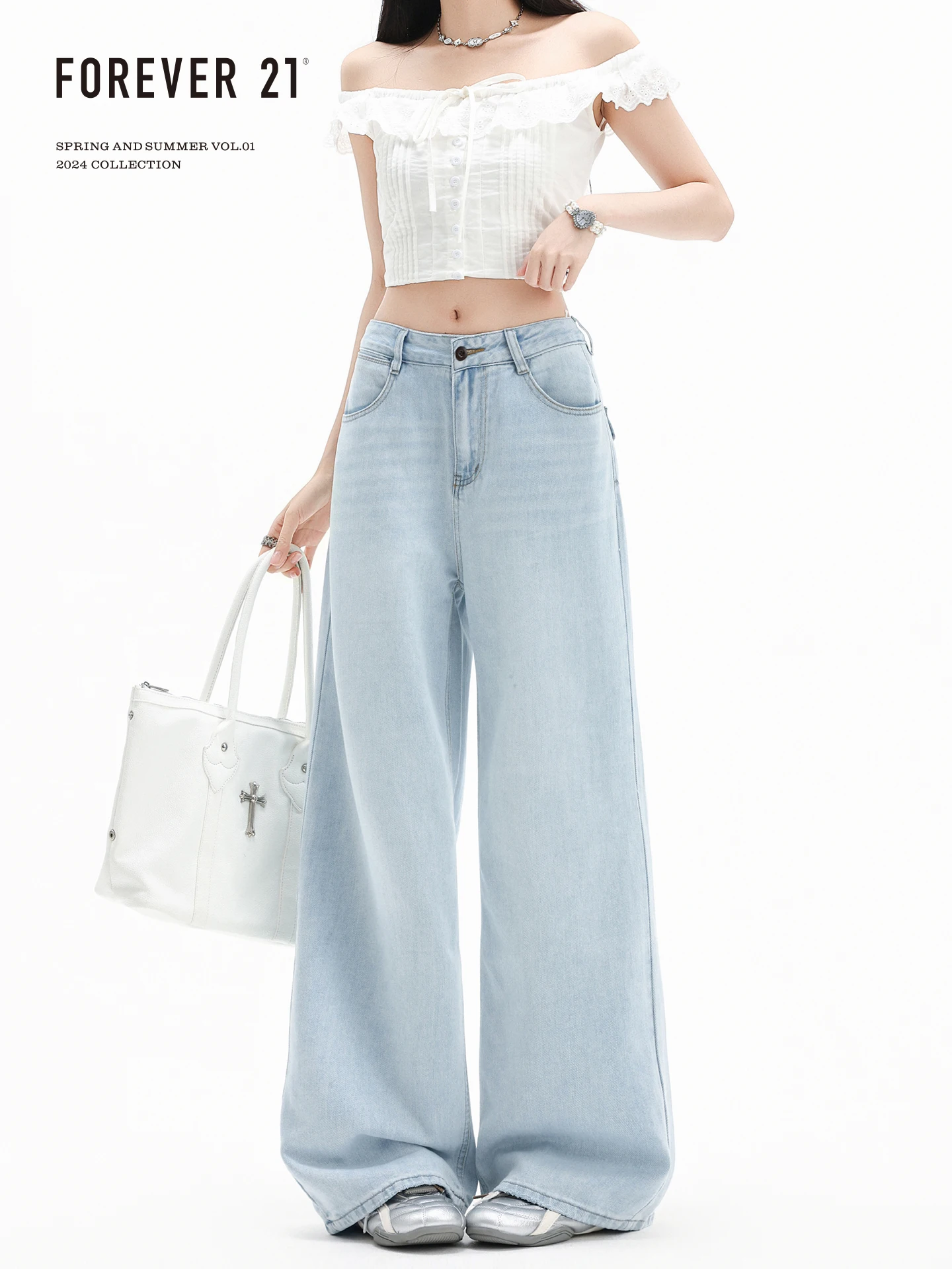 High Waist Wide Leg Jeans Women Loose Pear Shape Drapey High Waist Straight Cut Blue Denim Forever 21 Versatile Casual Pants
High Waist Wide Leg Jeans Women Loose Pear Shape Drapey High Waist Straight Cut Blue Denim Forever 21 Versatile Casual Pants