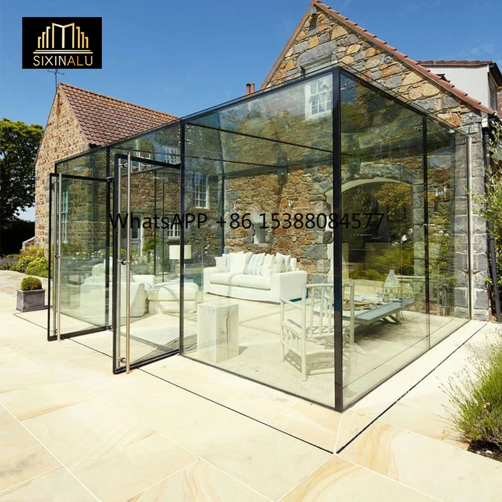 Sixinalu Sunroom Sliding Door Double Glazed Custom Aluminum Alloy Profile Front Entry Doors Glass Garden Room For Home Decor
Sixinalu Sunroom Sliding Door Double Glazed Custom Aluminum Alloy Profile Front Entry Doors Glass Garden Room For Home Decor