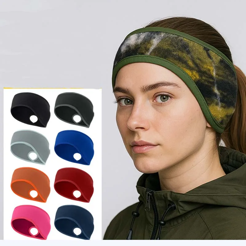 Camouflage Outdoor Sports Cold-Proof Warm Hairband, Indoor Fitness Sweat-Absorbent Thick Fleece Skiing Windproof Earmuffs
Camouflage Outdoor Sports Cold-Proof Warm Hairband, Indoor Fitness Sweat-Absorbent Thick Fleece Skiing Windproof Earmuffs
