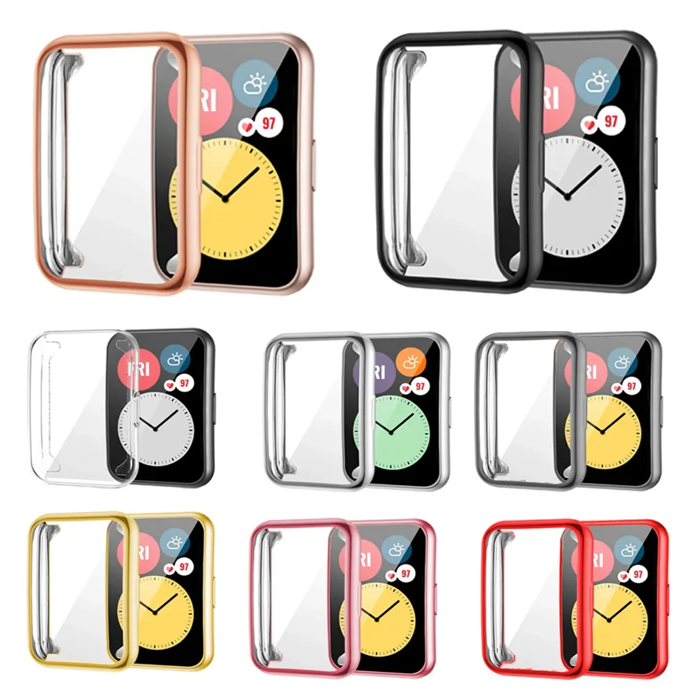 TPU Cover For Huawei Watch fit 2 Case Smartwatch Accessories fit2 All-Around Bumper Screen Protector Huawei Watch fit watchcase
TPU Cover For Huawei Watch fit 2 Case Smartwatch Accessories fit2 All-Around Bumper Screen Protector Huawei Watch fit watchcase