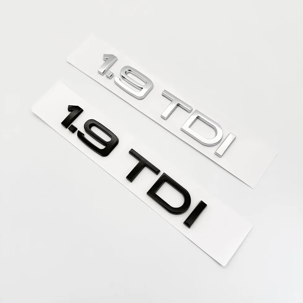 3D ABS Letters Car Logo 1.9 TDI Rear Trunk Badge Emblem Sticker For Audi A2 A3 A4 A5 A6 A7 A8 Accessories
3D ABS Letters Car Logo 1.9 TDI Rear Trunk Badge Emblem Sticker For Audi A2 A3 A4 A5 A6 A7 A8 Accessories