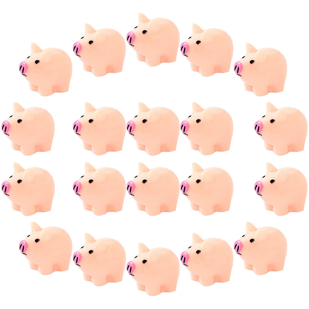 20pcs Mini Resin Pig Figurines Diverse Color Realistic Detail Desk Car Yard Decor Animal Model Handmade Accessories
20pcs Mini Resin Pig Figurines Diverse Color Realistic Detail Desk Car Yard Decor Animal Model Handmade Accessories