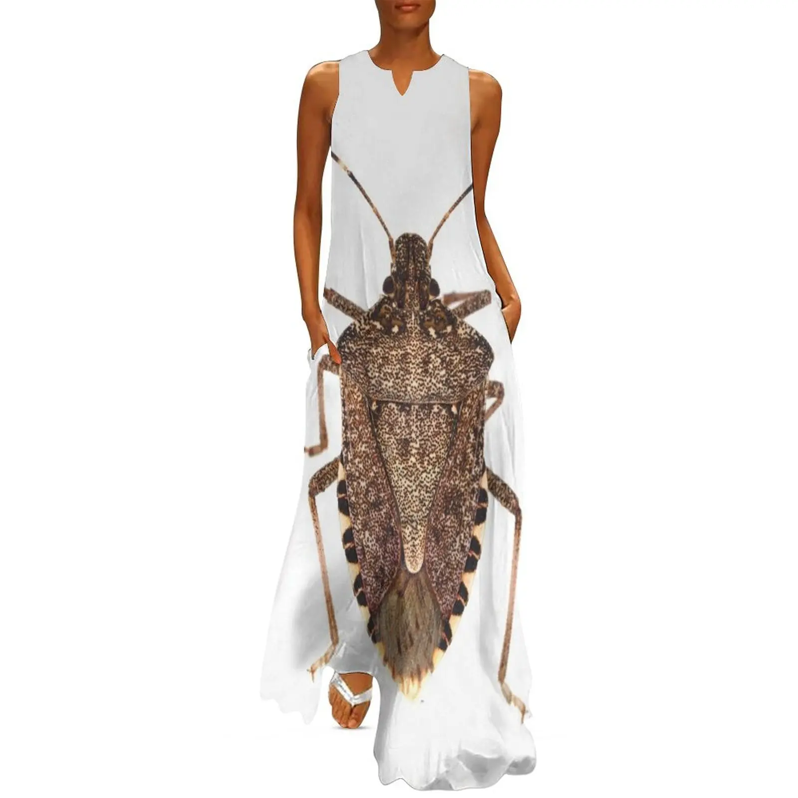 Brown marmorated stink bug Long Dress Woman fashion long dress women summer dress korean style
Brown marmorated stink bug Long Dress Woman fashion long dress women summer dress korean style