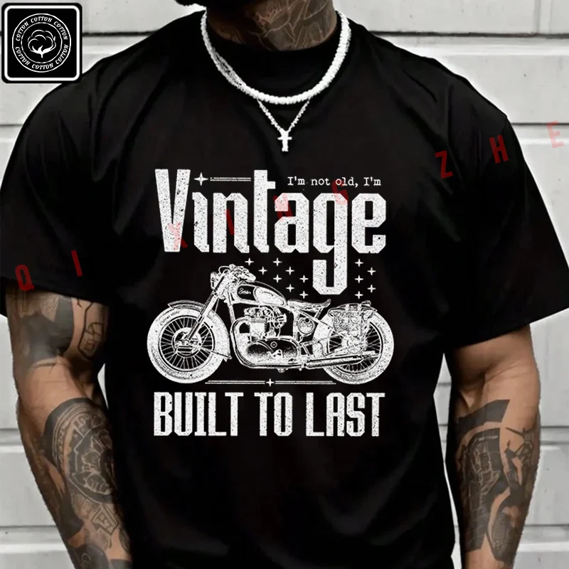 Vintage Motorcycle Poster Moto T Shirt Men's Cotton Casual Fashion Short Sleeved Round Neck T-shirt Tee
Vintage Motorcycle Poster Moto T Shirt Men's Cotton Casual Fashion Short Sleeved Round Neck T-shirt Tee