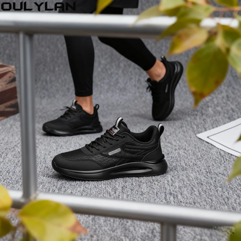 Износостойкая походная обувь на толстой подошве. Модная серая спортивная обувь для мужчин. Высококачественная брендовая повседневная обувь из натуральной кожи.
Износостойкая походная обувь на толстой подошве. Модная серая спортивная обувь для мужчин. Высококачественная брендовая повседневная обувь из натуральной кожи.