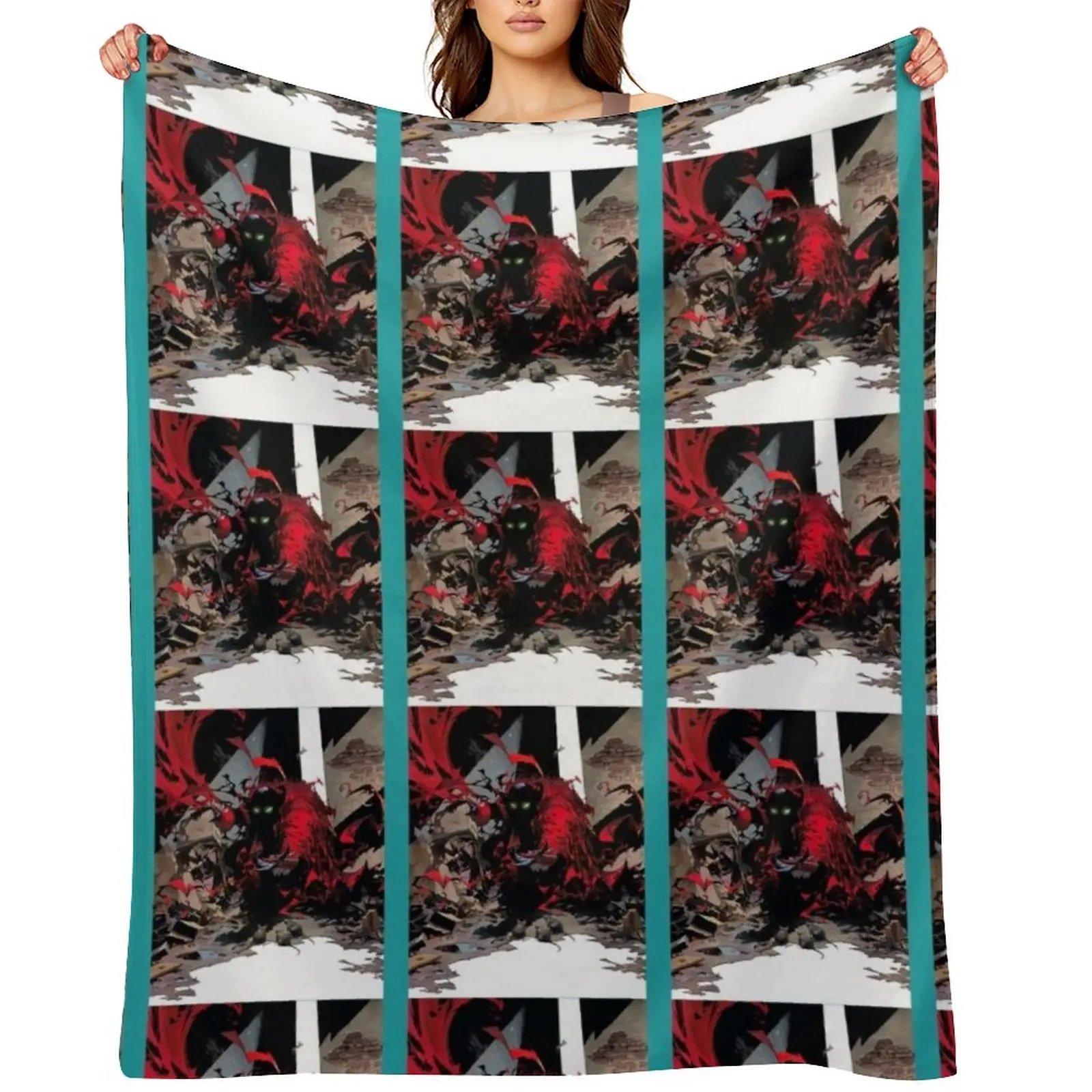 Spawn Throw Blanket Sofa Throw Hair manga Baby Blankets
Spawn Throw Blanket Sofa Throw Hair manga Baby Blankets