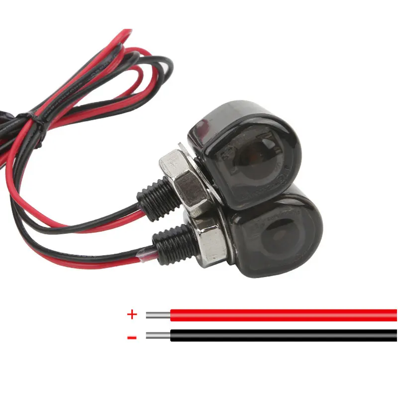 Motorcycle LED Turn Signals Light 12V Front Rear Turn Signal Indicator Light Replacement Waterproof Compatible for CG125
Motorcycle LED Turn Signals Light 12V Front Rear Turn Signal Indicator Light Replacement Waterproof Compatible for CG125
