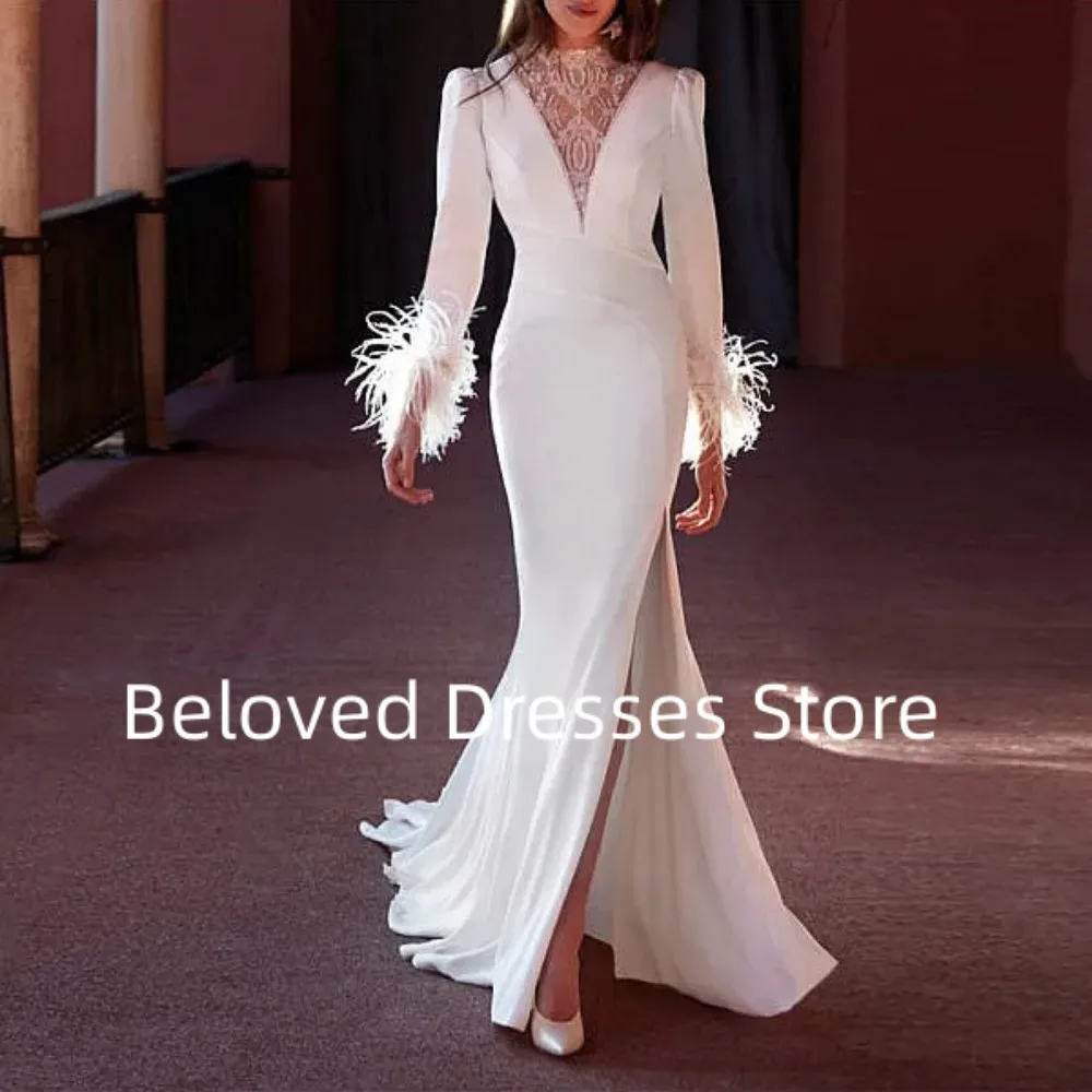 2024New models Plus Size Arabic Tail Long Sleeve Plush Luxury Mermaid Sexy Ball Dress Lace Evening Dress Second Reception Dress
2024New models Plus Size Arabic Tail Long Sleeve Plush Luxury Mermaid Sexy Ball Dress Lace Evening Dress Second Reception Dress